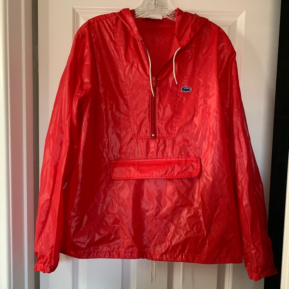 Lacoste vintage packable Jacket size Large